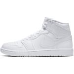 Weiße Nike Air Jordan 1 High Top Sneaker & Sneaker Boots für Herren Übergrößen 