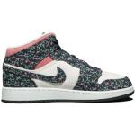 Blumenmuster Nike Air Jordan 1 High Top Sneaker & Sneaker Boots aus Canvas für Kinder Größe 39 
