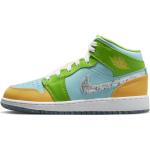 Blaue Nike Air Jordan 1 High Top Sneaker & Sneaker Boots leicht für Damen Größe 38 