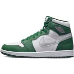 Grüne Nike Air Jordan 1 Retro High Top Sneaker & Sneaker Boots für Herren Größe 45 