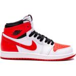 Schwarze Nike Air Jordan 1 Retro High Top Sneaker & Sneaker Boots für Kinder 