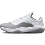 Weiße Nike Air Jordan 11 Low Sneaker aus Leder für Damen Größe 38,5 