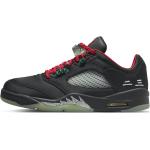 Schwarze Nike Air Jordan Retro Low Sneaker mit Schnürsenkel aus Textil leicht für Herren Größe 38 