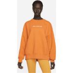 Reduzierte Orange Nike Air Jordan Rundhals-Ausschnitt Damensweatshirts Größe M 