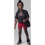 Air Jordan Flight Bike Shorts Set zweiteiliges Set für Kleinkinder - Rot