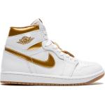 Goldene Nike Air Jordan Retro 1 High Top Sneaker & Sneaker Boots für Kinder Größe 37,5 