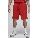 Rote Nike Air Jordan Herrenshorts aus Fleece Größe L 