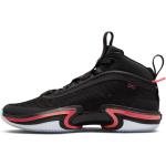 Schwarze Nike Air Jordan XXXVI Basketballschuhe mit Basketball-Motiv Leicht für Herren Übergrößen 