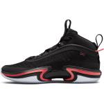 Schwarze Nike Air Jordan XXXVI Basketballschuhe Leicht für Herren Größe 38,5 
