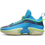 Blaue Nike Air Jordan XXXVI Low Sneaker Leicht für Herren Größe 42 