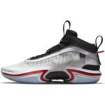 Weiße Nike Air Jordan XXXVI Michael Jordan Basketballschuhe mit Basketball-Motiv mit Schnürsenkel Leicht für Herren Größe 38,5 