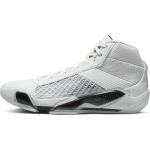 Weiße Bestickte Nike Air Jordan XXXVIII Basketballschuhe für Herren Größe 39 