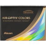 Alcon Air Optix Colors (2er Packung) Monatslinsen (1.75 dpt & BC 8.6), gelb