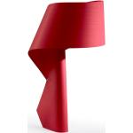 Rote Mediterrane Designer Tischlampen aus Holz E14 