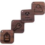 Magnet-Schlüsselanhänger aus Holz handgemacht für Herren 
