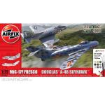Airfix A50185 - 1:72 Mig 17F Fresco Douglas A-4B Skyhawk Dogfight Double