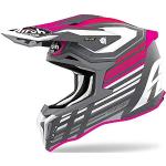 Airoh Strycker Shaded Carbon Motocross Helm, pink, Größe 2XL