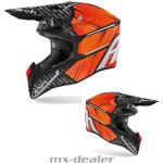 Airoh WRAAP Idol Orange Matt MX Helm Crosshelm Helmet Motocross Enduro Quad S (55/ 56cm)
