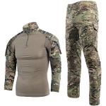 Camouflage Herrentarnkleidung mit Reißverschluss aus Polyester Größe L 