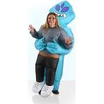 AirSuits Aufblasbare Blow-Up Alien Kostüm Unisex Ventilator betriebener Anzug Ideal für Halloween, Festivals und Partys