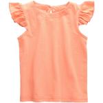 Reduzierte Peachfarbene Waschbär Bio Nachhaltige Kinder T-Shirts aus Baumwolle Größe 134 für den für den Sommer 