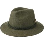 Olivgrüne Hutshopping Trachtenhüte aus Filz 57 für Herren Größe XL zum Oktoberfest 