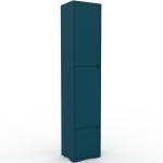 Aktenschrank Blaugrün - Flexibler Büroschrank: Türen in Blaugrün - Hochwertige Materialien - 41 x 196 x 35 cm, Modular
