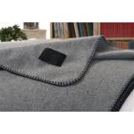 Graue Wolldecken & Plaids aus Jute 150x200 