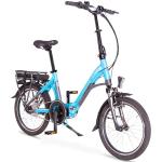 aktivelo Alu Elektro Faltrad Komfort,E Bike Elektrofahrrad 20', wartungsfreier Mittelmotor, Li-Ionen 1 St