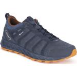 Blaue AKU Gore Tex Outdoor Schuhe aus Leder leicht für Herren Größe 41,5 