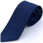 akzente Herren Krawatte Seidenkrawatte 100% Seide 6cm gepunktet Anzug Hochzeit Business Abendhimmelblau