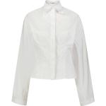Alaia Damen Bluse Corset Shirt, Weiss, Gr. 38