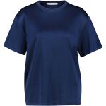 Alaia Damen T-Shirt High Shine, Blau, Gr. S