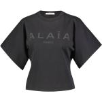 ALAIA Damen T-Shirt, schwarz, Gr. 40