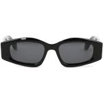 Alaïa, Sonnenbrille mit geometrischer Form Acetatrahmen Black, Damen, Größe: ONE Size