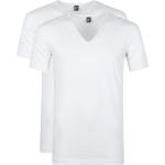 Alan Red T-Shirt Extra Tiefer V-Ausschnitt Stretch - Größe XXL