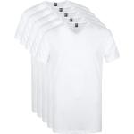 Reduzierte Weiße Alan Red V-Ausschnitt T-Shirts für Herren Größe XXL 5-teilig 