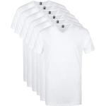 Reduzierte Weiße Alan Red V-Ausschnitt T-Shirts für Herren Größe XXL 6-teilig 
