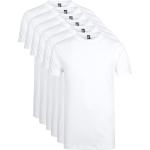 Reduzierte Weiße Unifarbene Kurzärmelige Alan Red T-Shirts für Herren Größe XXL 6-teilig 