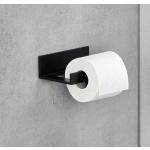 Schwarze Alape Rechteckige Toilettenpapierhalter & WC Rollenhalter  aus Aluminium 