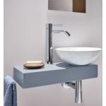 Himmelblaue Alape Piccolo Handwaschbecken & Gäste-WC-Waschtische Matte 