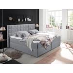 Anthrazitfarbene Moderne Betten mit Bettkasten mit Stauraum 120x200 