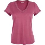 Kurzärmelige Alba Moda V-Ausschnitt V-Shirts für Damen 
