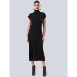 Schwarze Unifarbene Business Alba Moda Midi Midikleider & knielange Kleider für Damen 