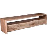 Hellbraune Moderne SIT Möbel Lowboards aus Massivholz mit Schublade Breite 150-200cm, Höhe 150-200cm, Tiefe 0-50cm 