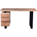 Moderne SIT Möbel Schreibtische mit Stauraum aus Massivholz mit Schublade Breite 100-150cm, Höhe 100-150cm, Tiefe 50-100cm 