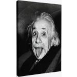 Albert Einstein Klebt Seine Zunge Aus 1951 Schwarz-Weiß Vintage Retro