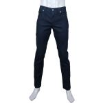 Marineblaue Business ALBERTO 5-Pocket Jeans aus Denim trocknergeeignet für Herren 