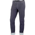 Marineblaue Slim Fit Jeans mit Reißverschluss aus Baumwolle für Herren 