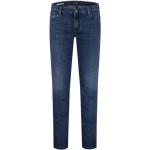 Blaue Elegante ALBERTO Slim Fit Jeans aus Baumwolle für Herren Weite 31, Länge 34 